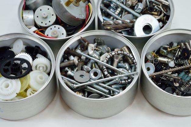 Figure 1. Assorted fasteners